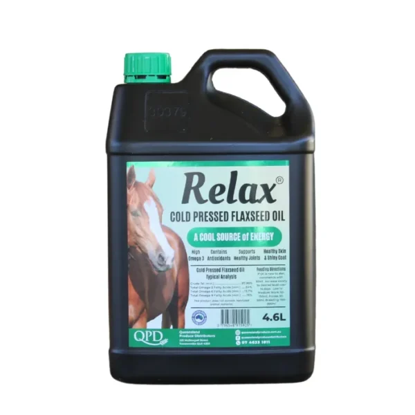 RELAX COLD PRESSED FLAXSEED OIL 4.6LT